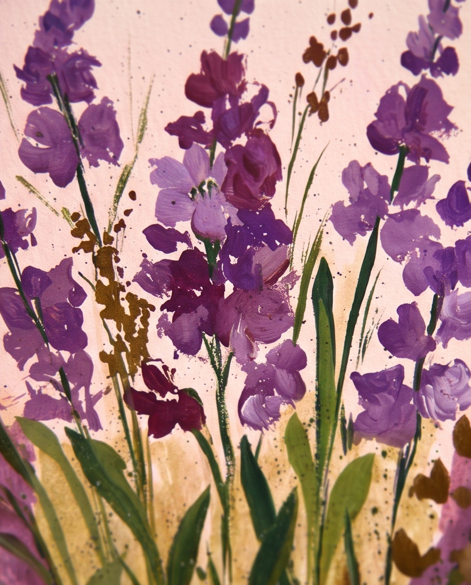 Blossom Stories – Original Hand-Painted Floral Art — photo 5