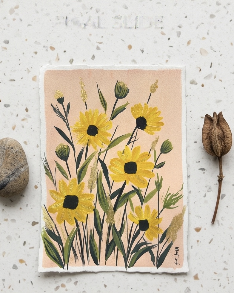 Blossom Stories – Original Hand-Painted Floral Art — photo 3