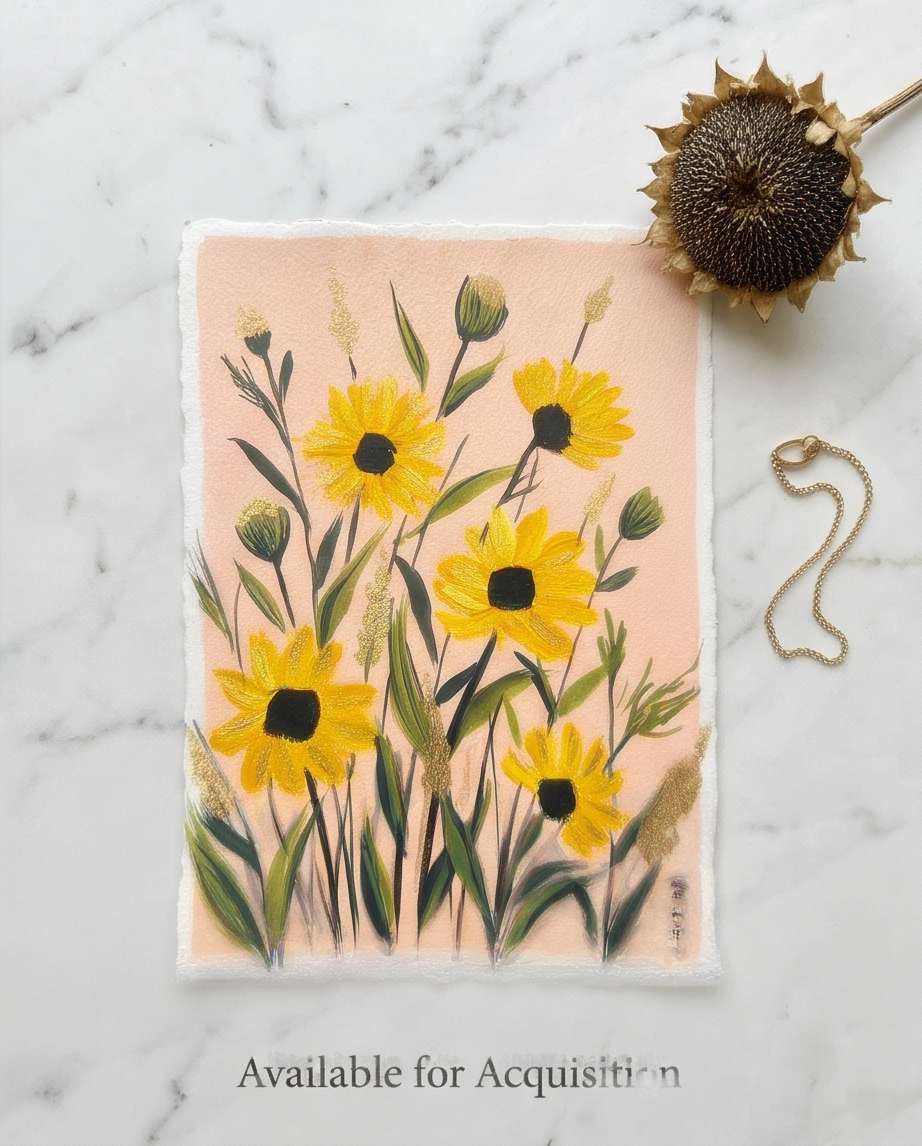 Blossom Stories – Original Hand-Painted Floral Art — photo 5