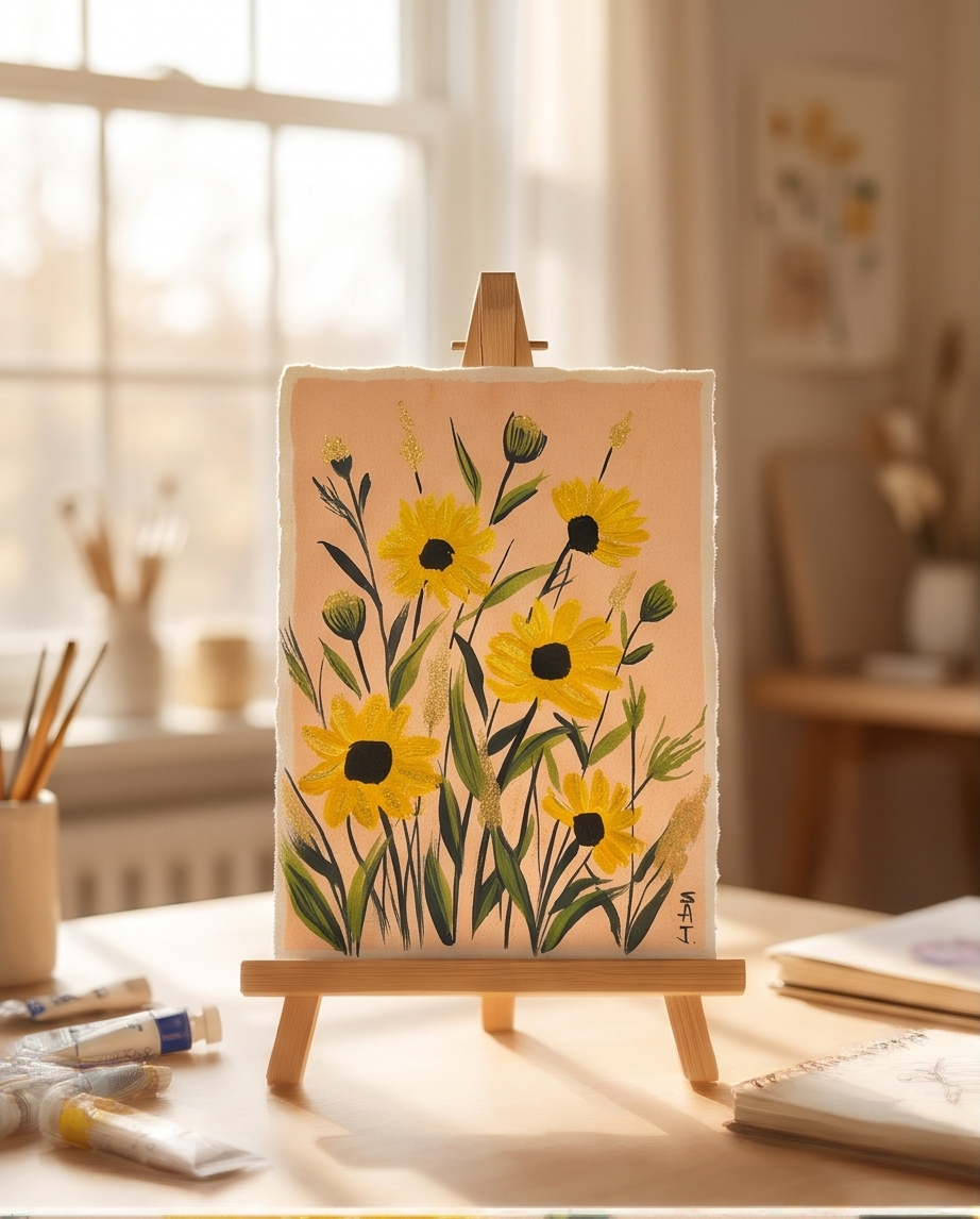 Blossom Stories – Original Hand-Painted Floral Art — photo 7
