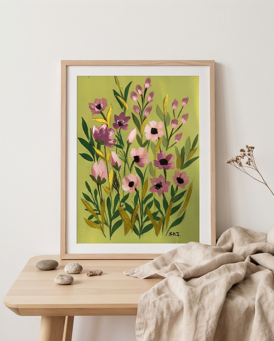 Blossom Stories – Original Hand-Painted Floral Art — photo 2