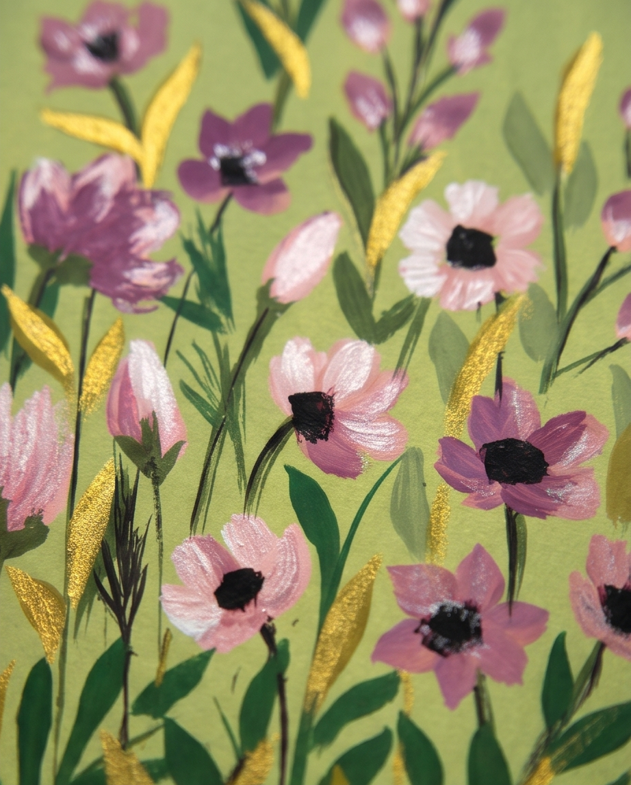 Blossom Stories – Original Hand-Painted Floral Art — photo 3